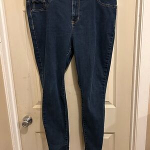 Maurices Blue High Rise Jeans Classic Fit -size 20W regular